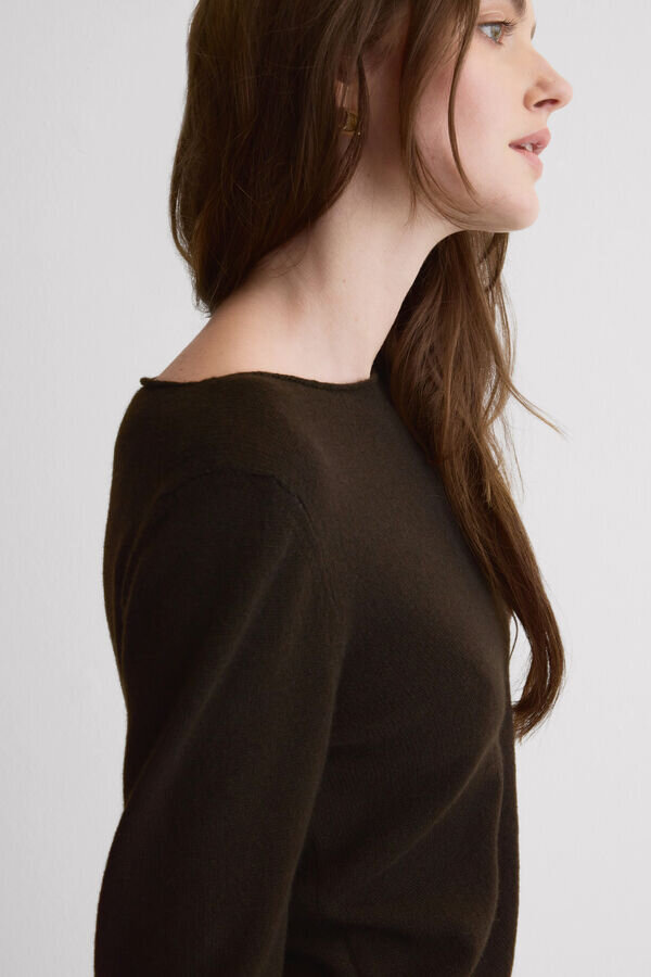 1 Langarm-Oberteil aus Kaschmir 1 Langarm-Oberteil aus Kaschmir