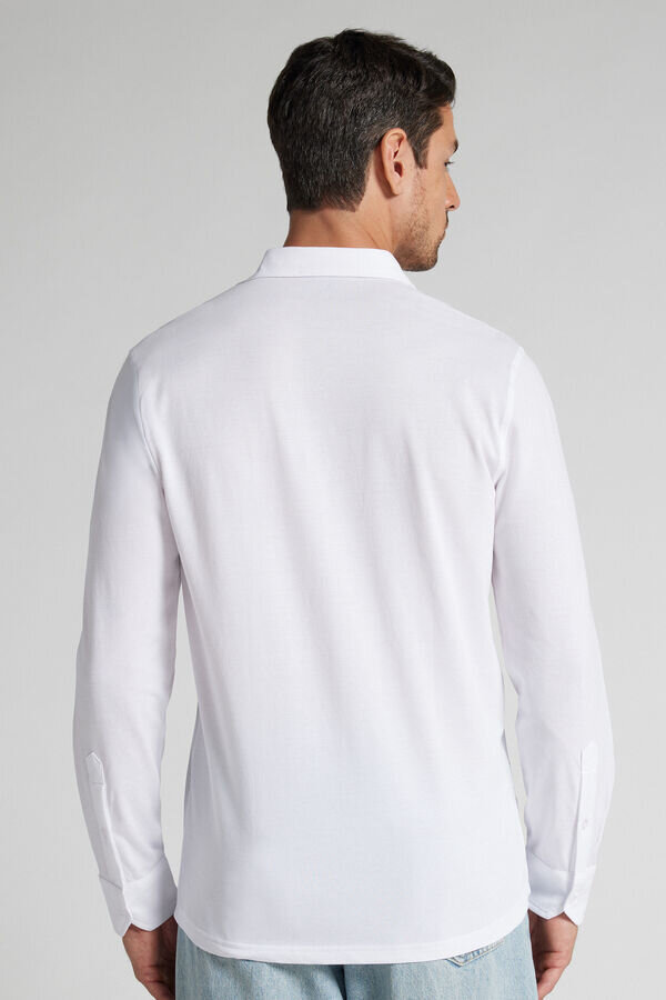 Baumwoll-Piqué-Hemd Baumwoll-Piqué-Hemd