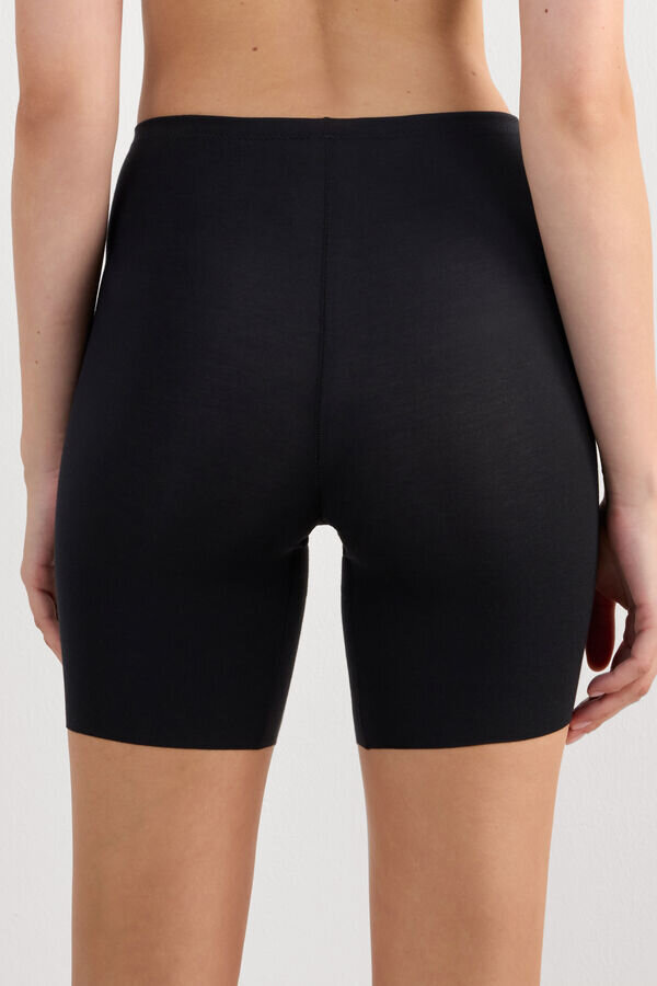 Baumwollshorts mit offener Naht Baumwollshorts mit offener Naht