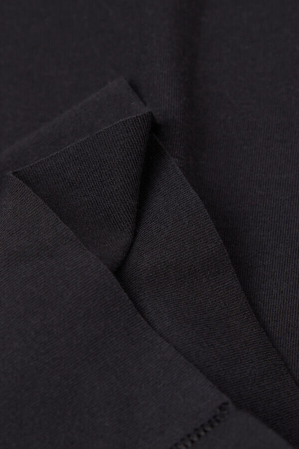 Baumwollshorts mit offener Naht Baumwollshorts mit offener Naht