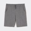 Baumwollshorts mit Rippdetail