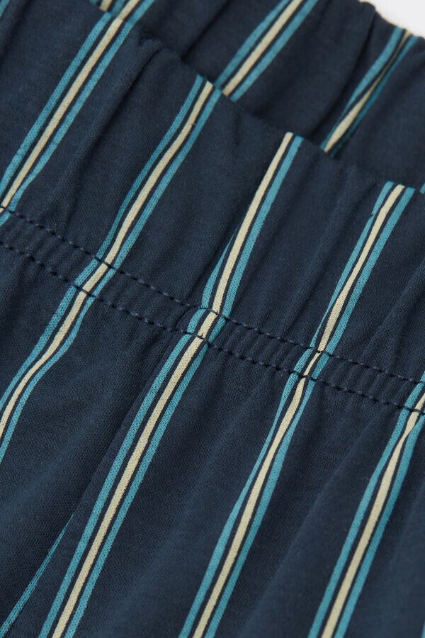 Bedruckter Pyjama aus hochwertiger merzerisierter Baumwolle Bedruckter Pyjama aus hochwertiger merzerisierter Baumwolle