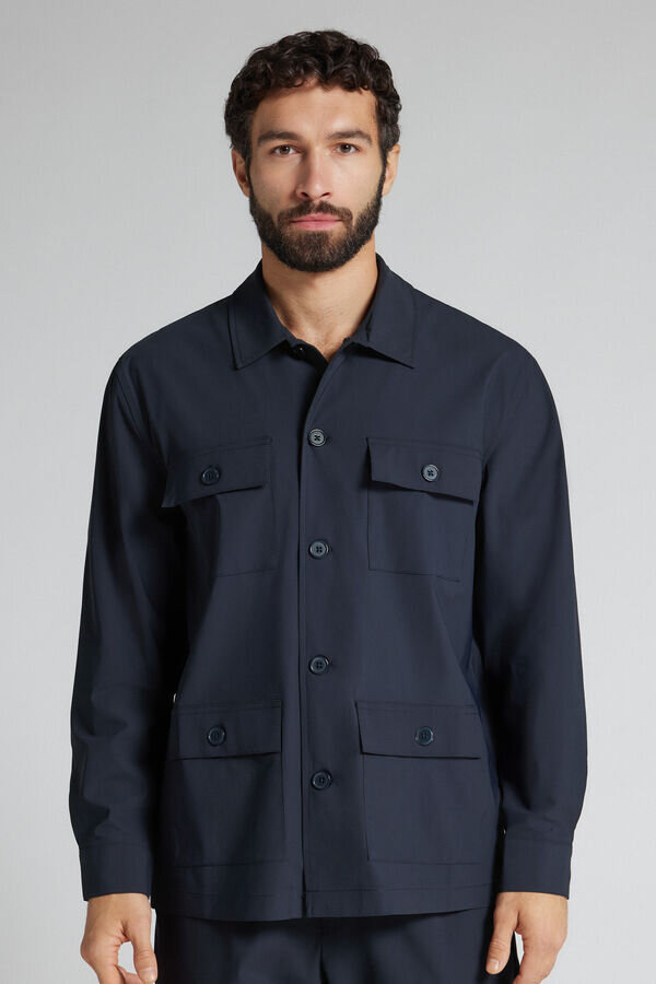 Bügelfreie Safari-Jacke Bügelfreie Safari-Jacke