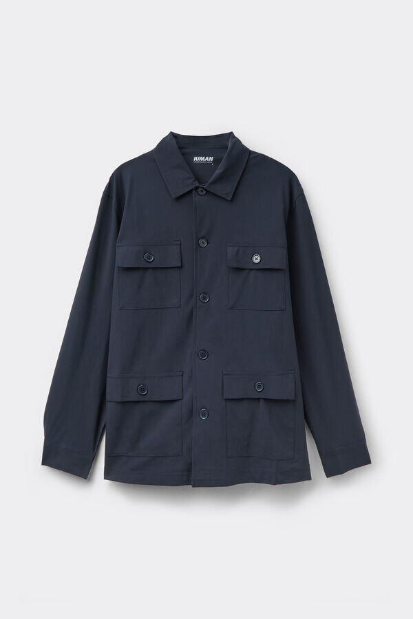 Bügelfreie Safari-Jacke Bügelfreie Safari-Jacke