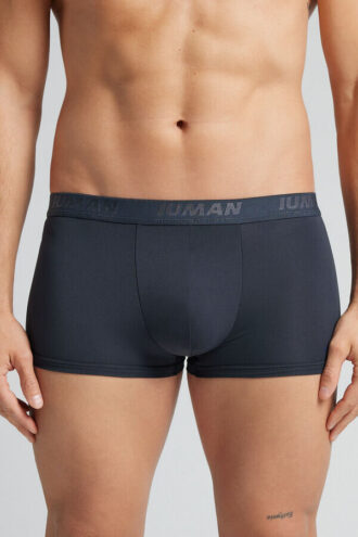 Boxershorts aus Mikrofaser mit Logo