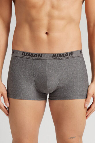 Boxershorts aus Mikrofaser mit Logo