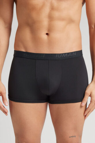 Boxershorts aus Mikrofaser mit Logo