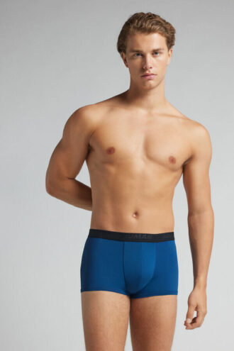 Boxershorts aus Mikrofaser mit Logo