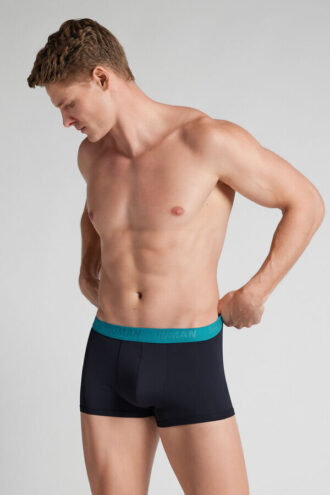 Boxershorts aus Mikrofaser mit Logo