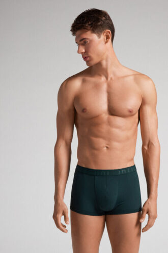 Boxershorts aus Mikrofaser mit Logo