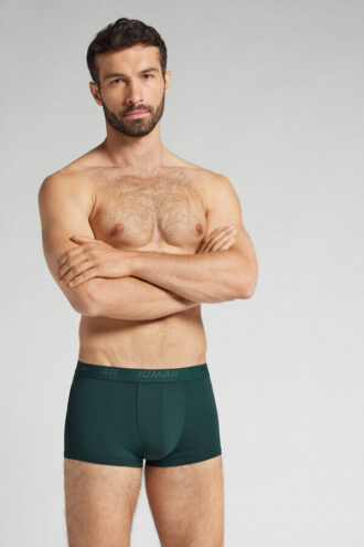 Boxershorts aus Mikrofaser mit Logo