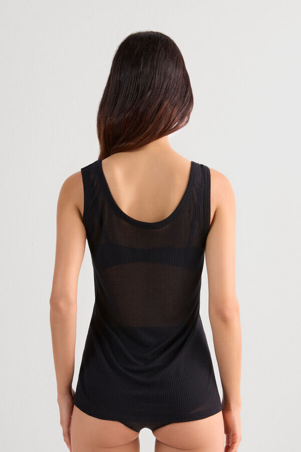 Camisole aus Ultranatural mit Kaschmir Camisole aus Ultranatural mit Kaschmir