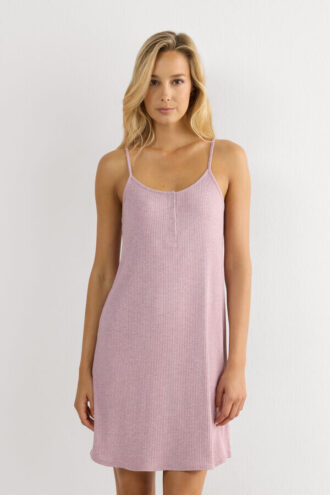 Chic Comfort Nachthemd mit dünnen Trägern