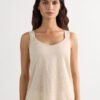 Das Pure Linen Tank Top aus Leinen