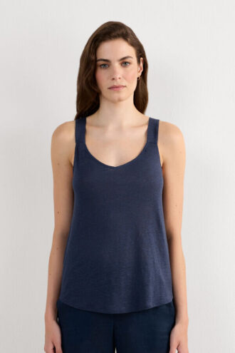 Das Pure Linen Tank Top aus Leinen