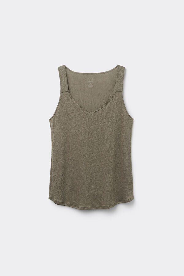 Das Pure Linen Tank Top aus Leinen Das Pure Linen Tank Top aus Leinen
