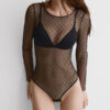 Flirt Fearlessly Langarm-Lace Bodysuit Flirt Fearlessly Langarm-Lace Bodysuit