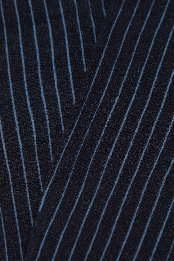 Gerippte Lisle-Baumwoll-Kniestrümpfe Gerippte Lisle-Baumwoll-Kniestrümpfe