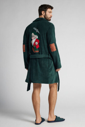 Grumpy ©Disney Fleece-Bademantel