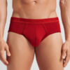 Herren-Slip aus hochwertiger Baumwolle mit Logo Herren-Slip aus hochwertiger Baumwolle mit Logo