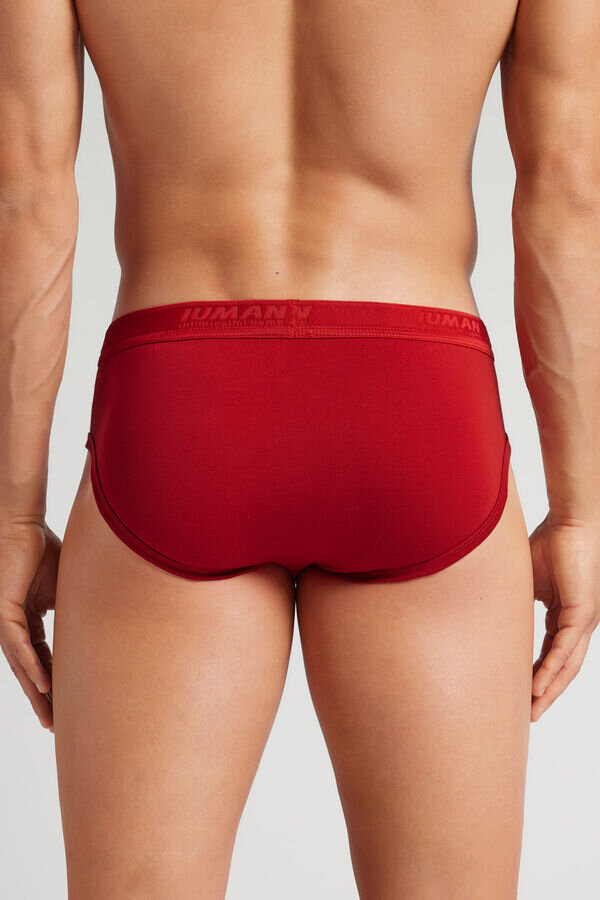 Herren-Slip aus hochwertiger Baumwolle mit Logo Herren-Slip aus hochwertiger Baumwolle mit Logo