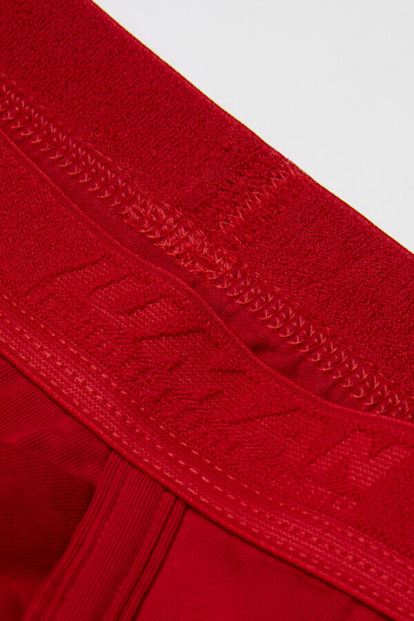 Herren-Slip aus hochwertiger Baumwolle mit Logo Herren-Slip aus hochwertiger Baumwolle mit Logo