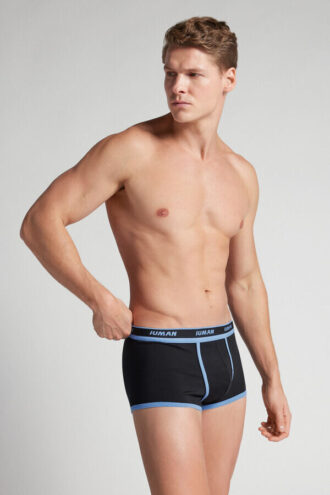Hochwertige Baumwoll-Boxershorts mit Logo