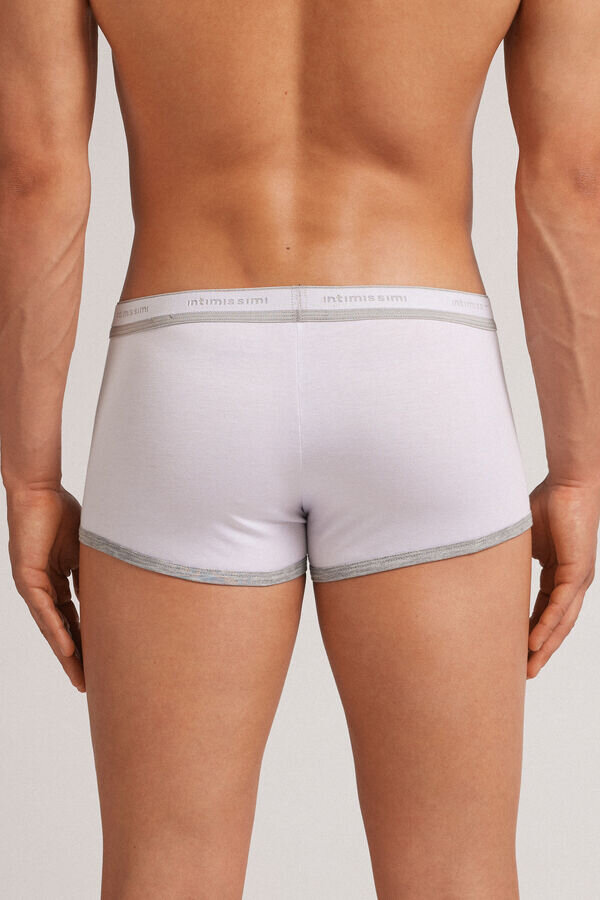 Hochwertige Baumwoll-Boxershorts mit Logo Hochwertige Baumwoll-Boxershorts mit Logo