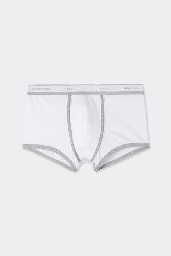 Hochwertige Baumwoll-Boxershorts mit Logo Hochwertige Baumwoll-Boxershorts mit Logo