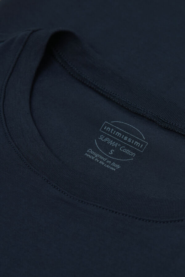 Kurzarm-Oberteil aus hochwertiger Stretch-Baumwolle Kurzarm-Oberteil aus hochwertiger Stretch-Baumwolle