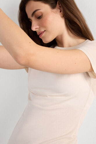 Kurzarm-Shirt aus ultrafresh Baumwolle