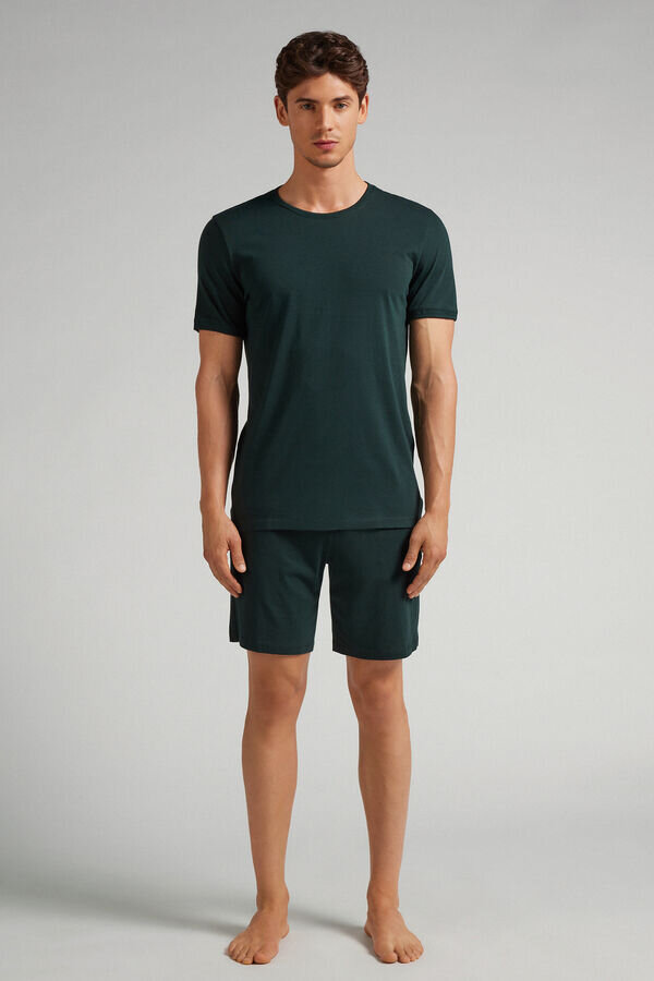 Kurze Pyjamas aus hochwertiger Baumwolle Kurze Pyjamas aus hochwertiger Baumwolle