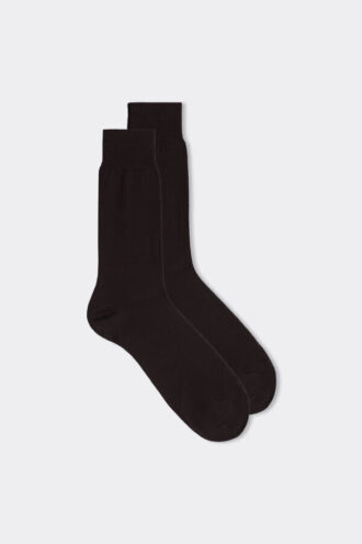 Kurze Socken aus ägyptischer Baumwolle