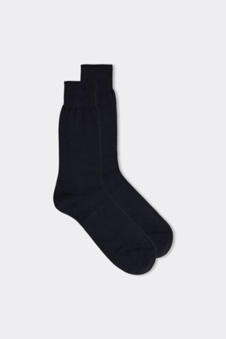 Kurze Socken aus Kaschmir, Seide und Baumwolle