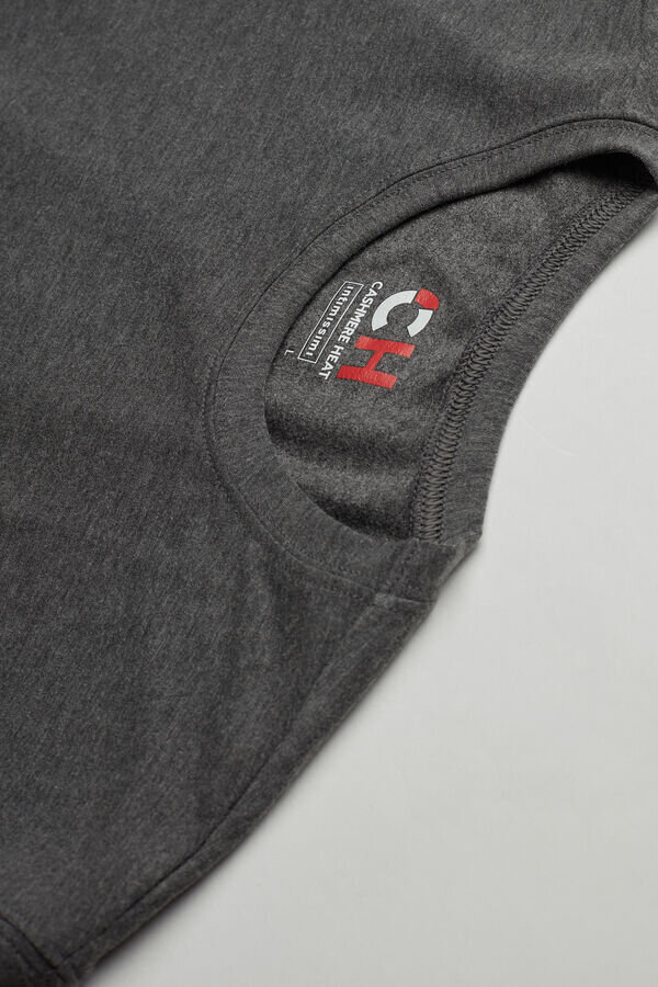 Kurzärmeliges Oberteil aus Modal-Kaschmir Kurzärmeliges Oberteil aus Modal-Kaschmir