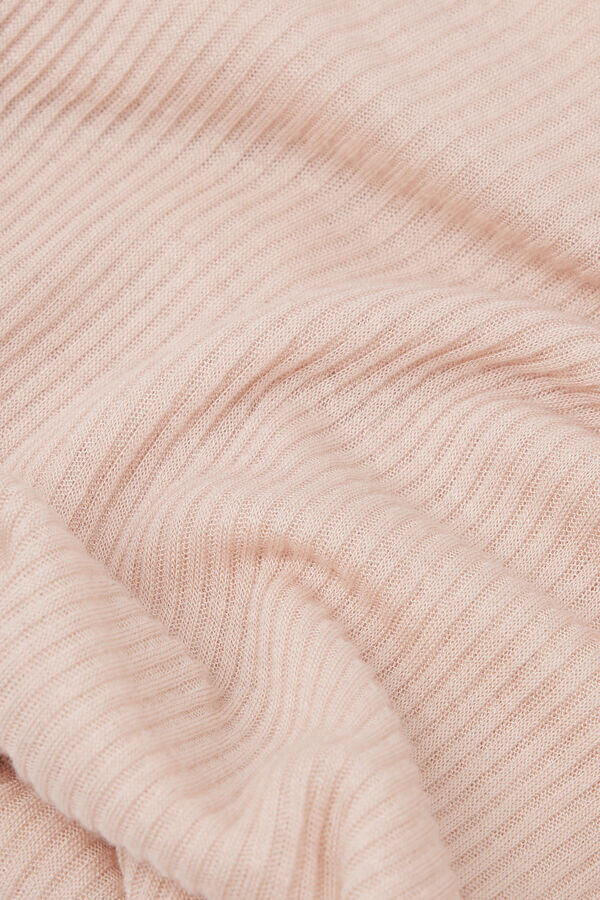 Kurzärmeliges Oberteil aus Ultranatural mit Kaschmir Kurzärmeliges Oberteil aus Ultranatural mit Kaschmir