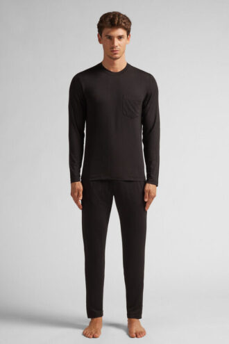 Lange Pyjamas aus Micromodal