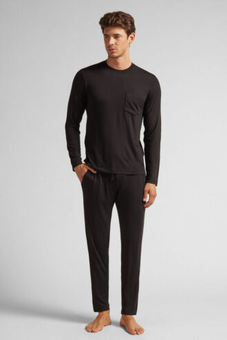 Lange Pyjamas aus Micromodal