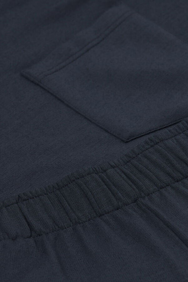 Langer Pyjama aus weichem Modal Langer Pyjama aus weichem Modal