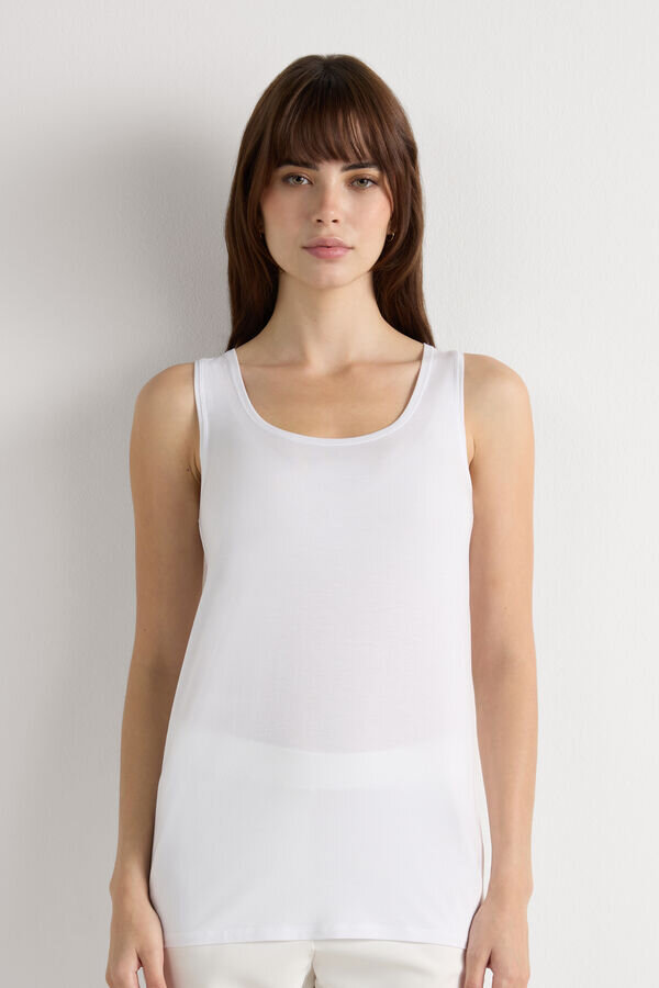 Langes Micromodal-Tanktop Langes Micromodal-Tanktop