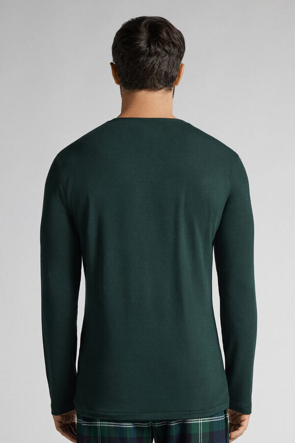 Langärmliges Oberteil aus Modal-Kaschmir Langärmliges Oberteil aus Modal-Kaschmir