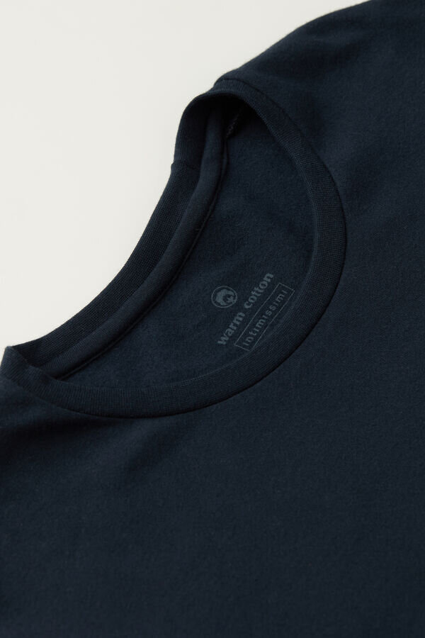 Langärmliges Oberteil aus warmer Baumwolle Langärmliges Oberteil aus warmer Baumwolle