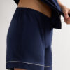 Modal-Shorts mit kontrastierendem Besatz