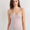 Modal Ultralight Cashmere Blend Top mit Spitze