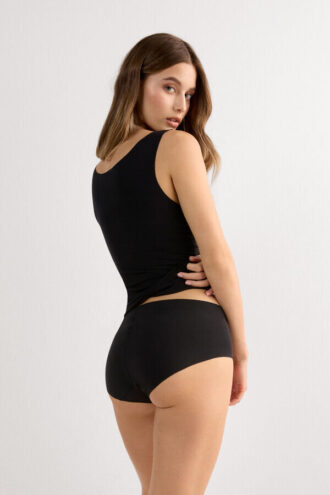 Nahtloser Hipster aus Baumwolle