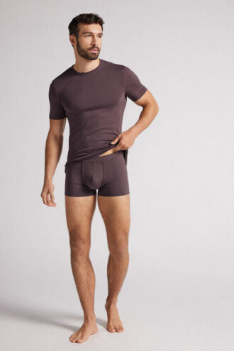 Natürliche Boxershorts aus frischer Baumwolle