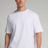 Oversized-T-Shirt aus Baumwoll-Interlock