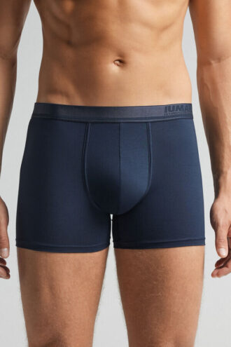 Premium-Boxershorts aus merzerisierter Baumwolle mit Logo