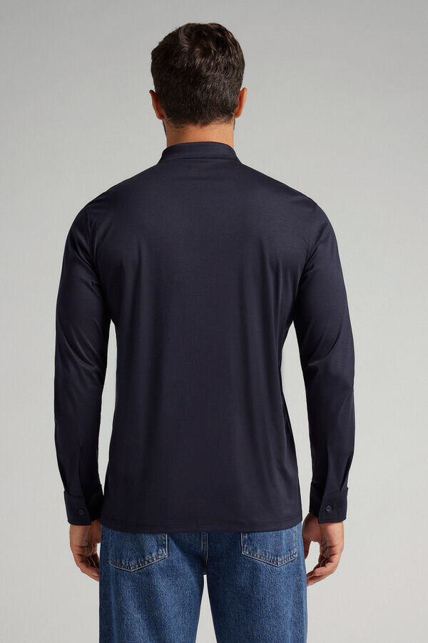Premium-Polohemd aus merzerisierter Baumwolle Premium-Polohemd aus merzerisierter Baumwolle