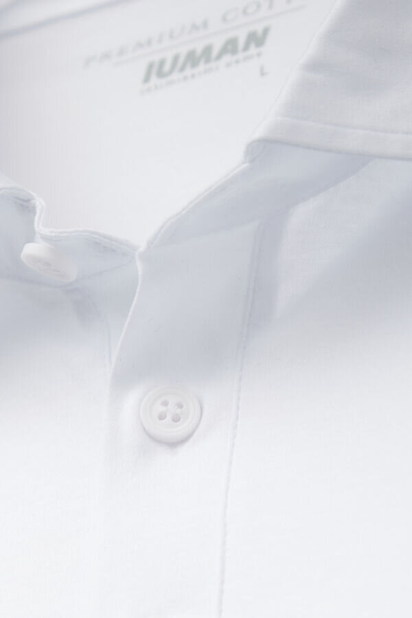 Premium-Polohemd aus merzerisierter Baumwolle Premium-Polohemd aus merzerisierter Baumwolle